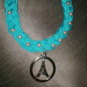 Eiffel tower necklace